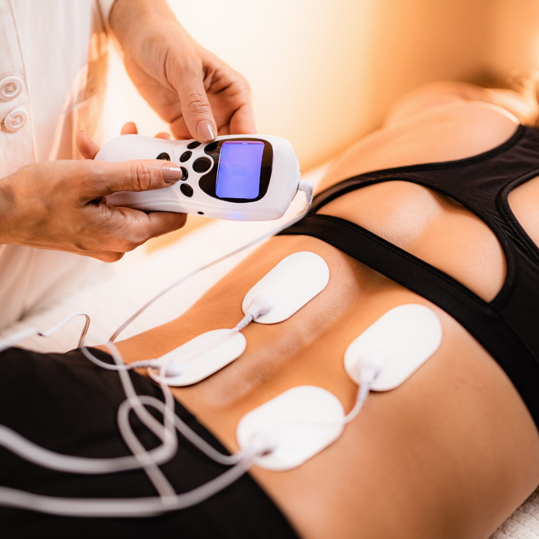 electrical stimulation at Midland Sports Rehab and Freeland Sports Rehab