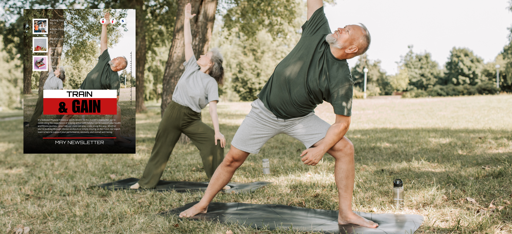 May 2025 Newsletter, Train & Gain