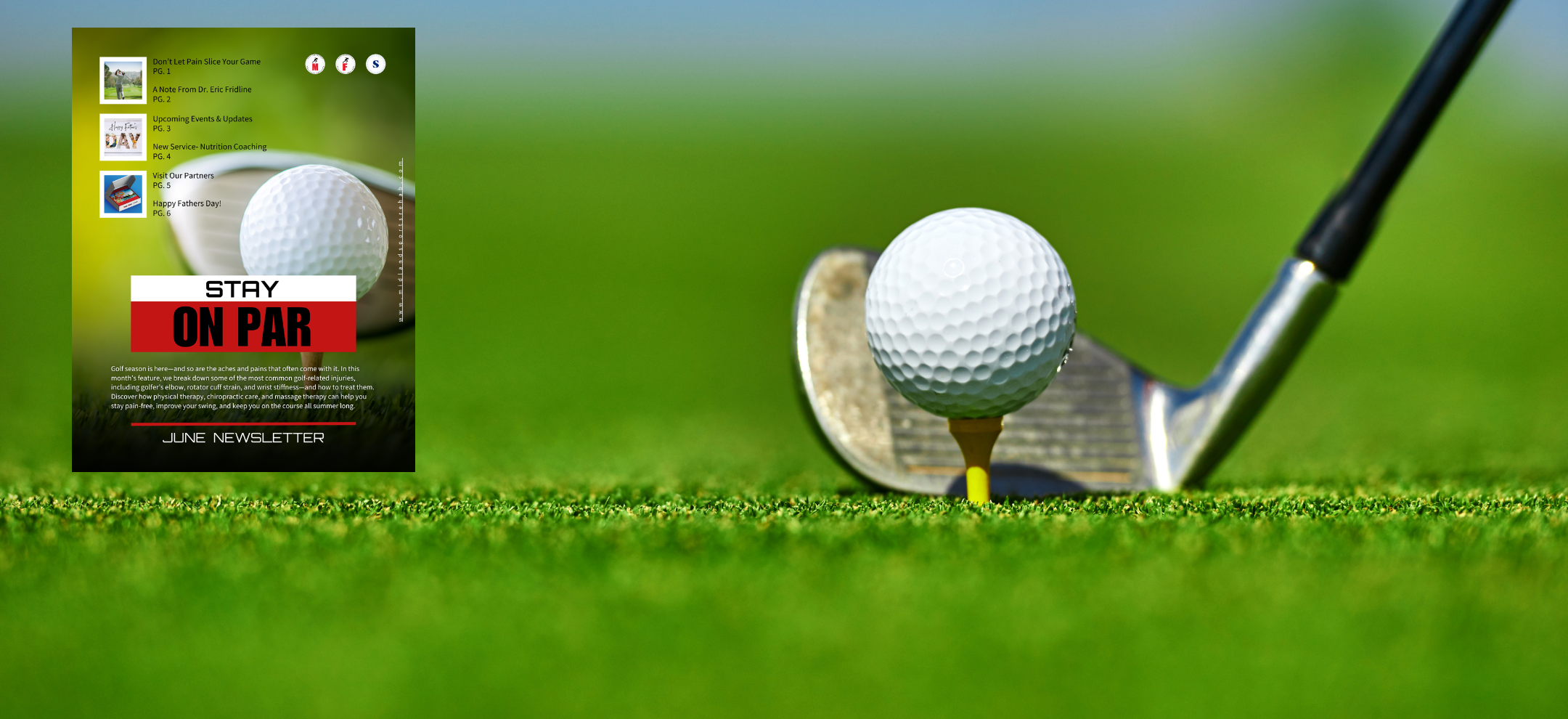 June 2025 Newsletter, Stay on Par