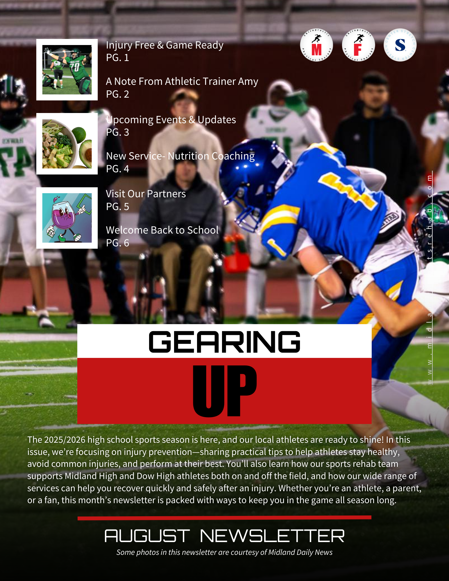 August 2025 Newsletter, Gearing Up