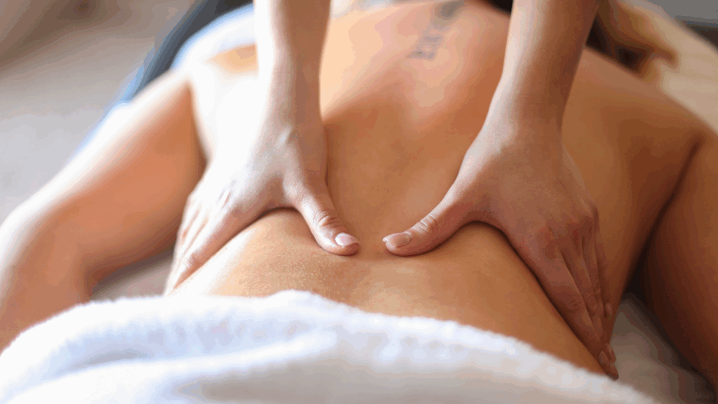 Massage therapy for back pain in Midland, Freeland, and Saginaw, MI.