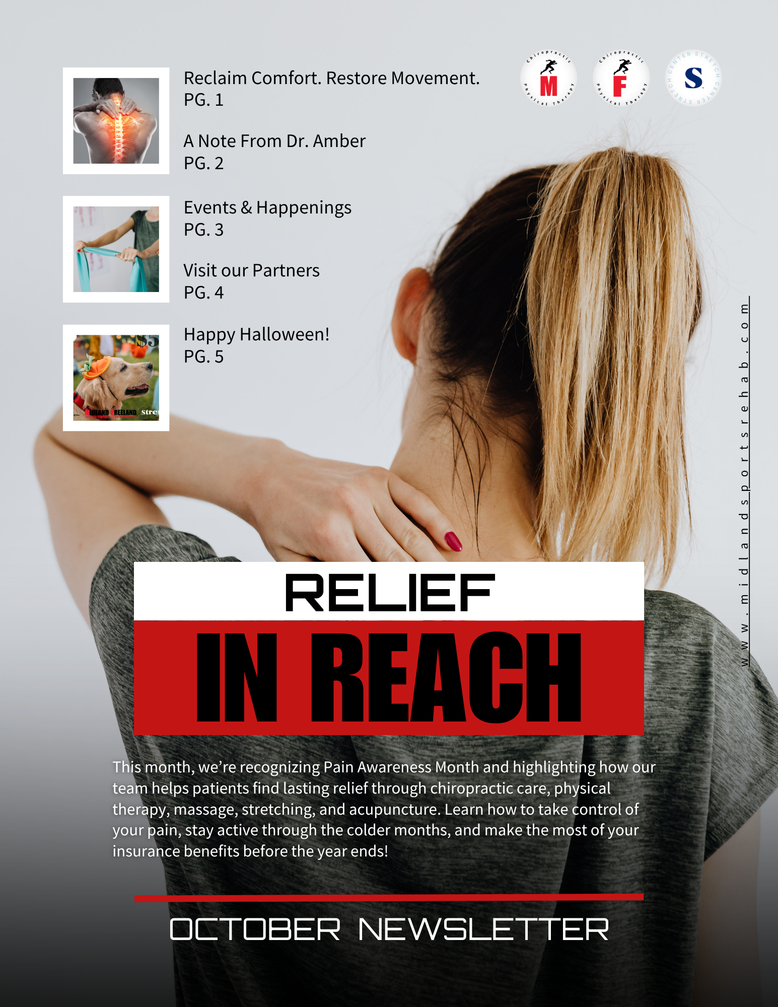 October 2025 Newsletter, Relief In Reach